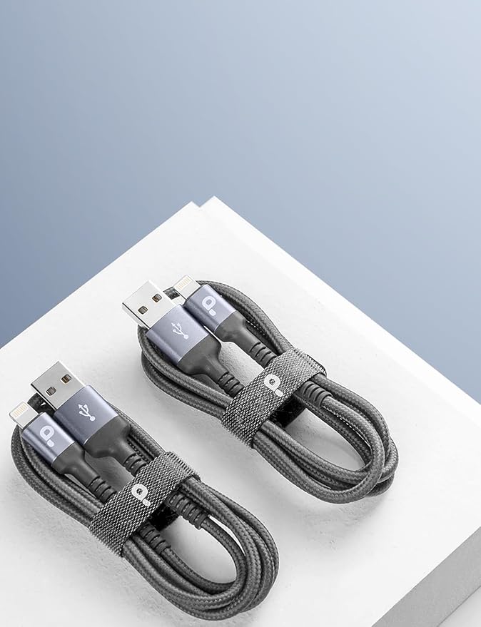 iPhone Charger Cable 3FT 2Pack, USB to Lightning Cable Extra Durable, [Apple MFi Certified] iPhone Charging Cord Short USB A to Lightning Cable for iPhone 14 13 12 11 8 7 Pro Max and More (Green)