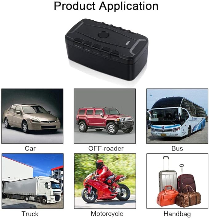 Car GPS Tracker for Vehicles Long Battery Life 20000mAh Tracker Device Real-Time and Precise Location Tracking Device Magnetic Waterproof Multiple Alarm App iOS/Android TK918 4G