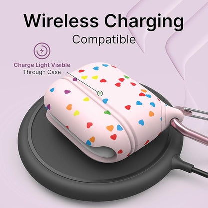 Catalyst Waterproof Case for AirPods Pro 2nd Generation and AirPods Pro 1st Generation - Wireless and USB-C Charging Compatible, One Piece Design, High Drop Protection Case with Carabiner