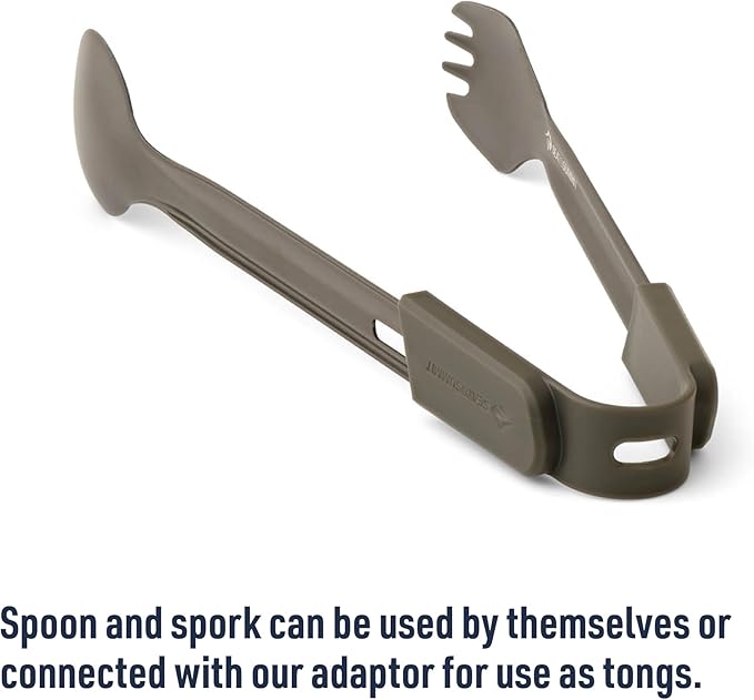Sea to Summit Frontier Ultralight Cutlery Set, Long Handle Spoon and Spork