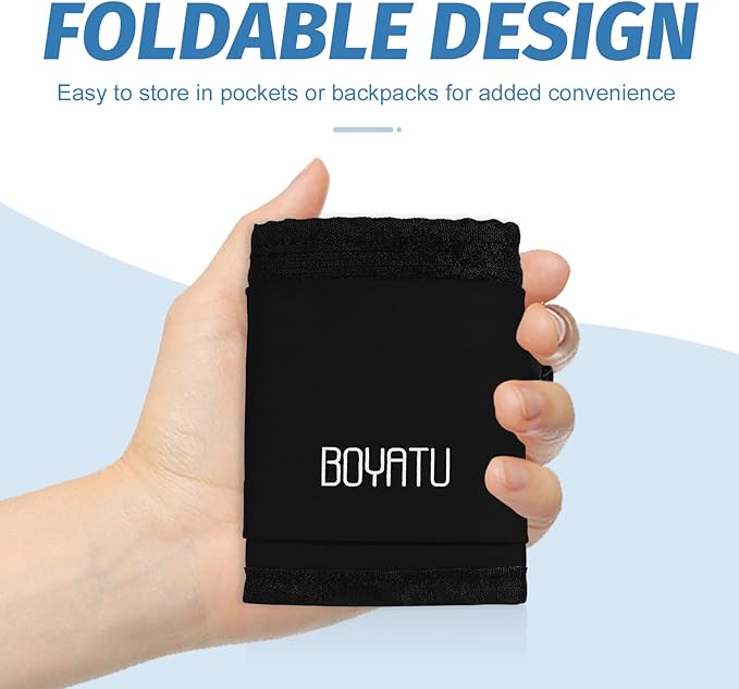 Running Belt Waist Fanny Pack: Slim Phone Holder Workout Pouch for Walking JoggingBlack