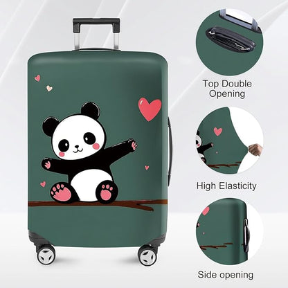 ANNA QUEEN Travel Luggage Cover Suitcase Protector Suitcase Cover Anti-Scratch,Stretchable Bag Cover Washable Durable Polyester