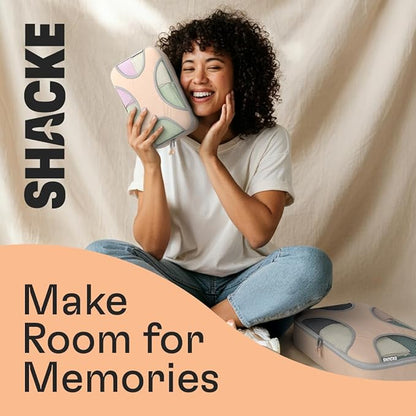 Shacke 6 Set Packing Cubes for Travel - Compression Packing Bags/Travel Organizer - Luggage Organizer Bags for Traveling - Travel Essentials for Women - Cruise Must Haves Packing List