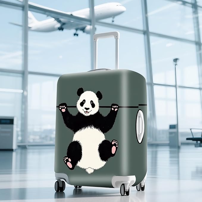 ANNA QUEEN Travel Luggage Cover Suitcase Protector Suitcase Cover Anti-Scratch,Stretchable Bag Cover Washable Durable Polyester with Elastic Hem with Zipper Closure