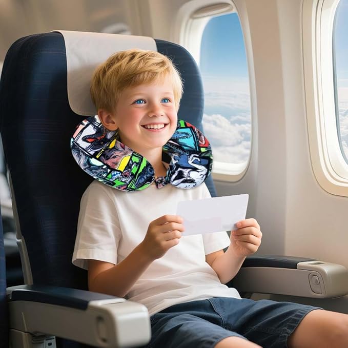 Kids Luggage for Boys and Girls, Cute Dinosaur Unicorn Rolling Wheels Suitcase for Toddler Children