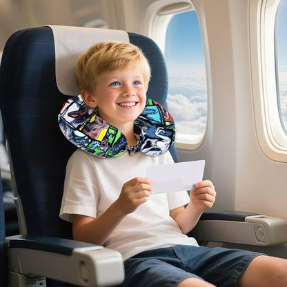 Kids Luggage for Boys and Girls, Cute Dinosaur Unicorn Rolling Wheels Suitcase for Toddler Children