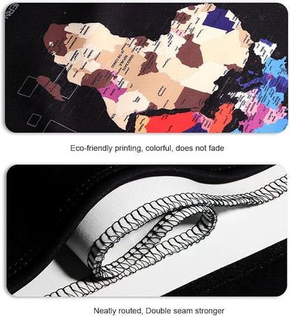 MosaiRudo Thicker Luggage Cover Elastic Suitcase Cover Protector Fits 18-32 Inch Suitcase Travel Accessories (Green Ripple, L)