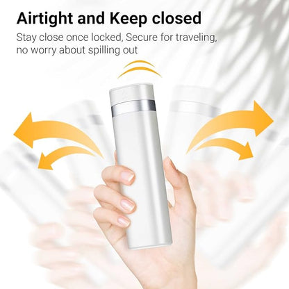 Betife Travel Pill Organizer Weekly 7 Day, Compact Daily Pill Box, Portable Medicine Case, Cute Pill Holder for Vitamins Supplements, Drawer-Shaped Pills Organizer (Pearl White)