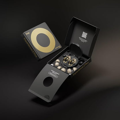 Loop Experience 2 Plus Ear Plugs – Stylish Certified Hearing Protection for Concerts & Festivals, Live Events, Sports, DJs & Nightlife – 17dB Noise Reduction, (High-Fidelity) + Mute for extra coverage