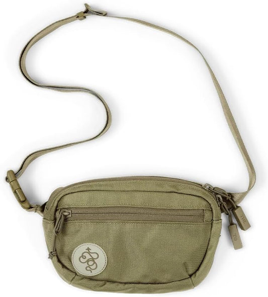 Baboon to the Moon Fanny Pack - Trendy, Compact, Water-Repellent Waist Bag in Multiple Colors and Sizes for Men and Women (Crocodile, Mini (1.5L))