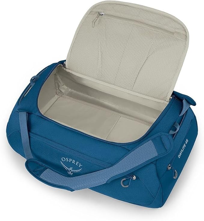 Osprey Daylite Duffel Backpack - Convertible Everyday Duffel Bag for Gym, Commute, and Travel
