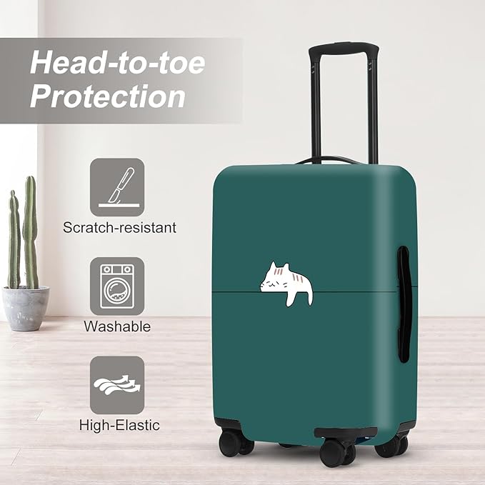 Luggage Cover, Washable Suitcase Cover, Suitcase Protector Anti-scratch Bag cover