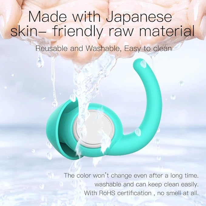 WUTAN Ear Plugs for Sleeping Noise Cancelling 14-38dB, Comfortable Soft Reusable Silicone Ear Plugs Noise Reduction Earplugs for Sleep Concert Work Airplane Travel (earplugsPINK3, S/L)