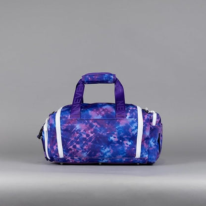 WOLFpak 20L Mini Duffle Bag for Gym & Travel | Waterproof Carry-On Weekender Bag with Shoe Compartment, Hard Bottom, and Tactical Molle System (Ice)