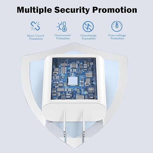 iPhone 17 16 15 Charger Fast Charging,2 Pack Type C Wall Charger Block with 3.3FT Fast Charging USB C to C Cable for iPhone 17/Air/17 Pro/17 Pro Max/iPhone 16/16 Pro/16 Pro Max/15 Pro,iPad Pro/AirPods