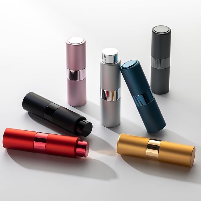 20ML Perfume Atomizer, Travel Cologne Spray Bottle, Mini Empty Sprayer Dispenser (4PCS)