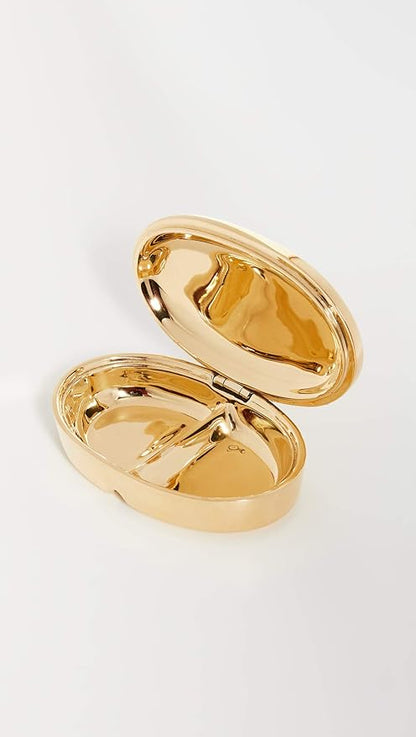 Jonathan Adler Women's Brass Pill Box