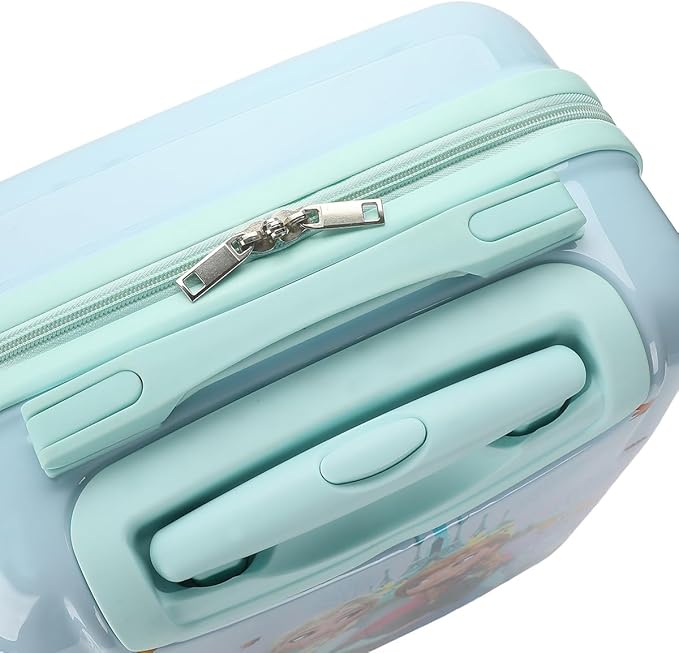 Bioworld Frozen Elsa & Anna Arendelle Castle 20" Rolling Luggage