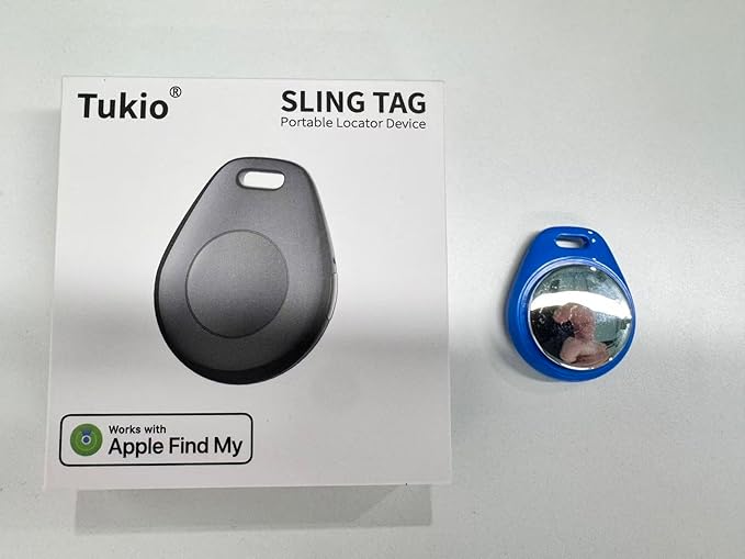 Air Tracker 1 Pack Red | Smart Key Finder Bluetooth Tracker and Item Locator with Sound, Replaceable Battery, Your Luggage Tracker, Key Tracker, etc. 20250904