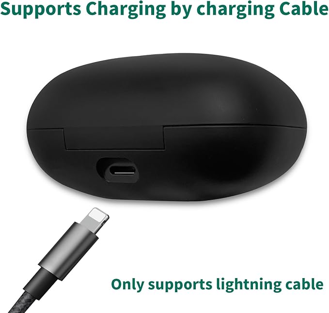 Charging Case Replacement Compatible for POWERBEATS PRO Wireless Earbuds (Not Include Earbud) Type-C Protective Case Bluetooth Pairing Sync Button