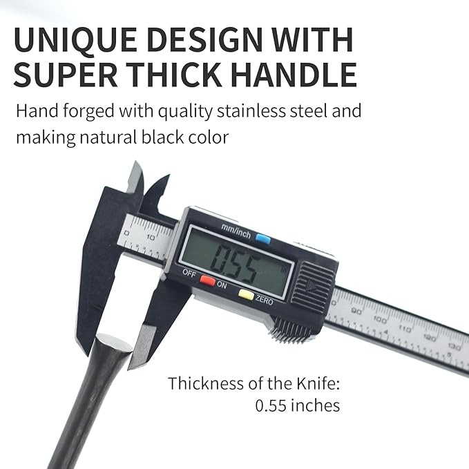 Silverware Set Flatware Set Stainless Steel Cutlery Set Vintage Black Handle Mirror Finished Heavy Duty 20 Pieces Service for 4