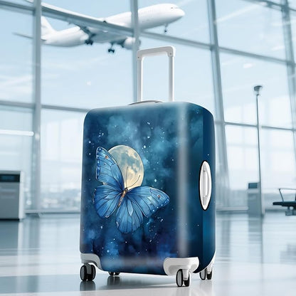 ANNA QUEEN Travel Luggage Cover Suitcase Protector Suitcase Cover Anti-Scratch,Stretchable Luggage Travel Bag Cover Washable