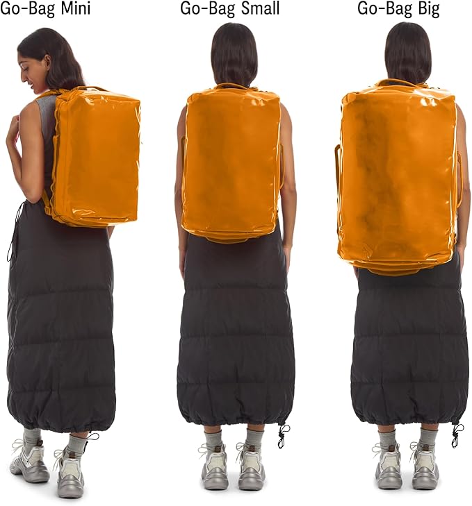 Baboon to the Moon Go-Bag Mini 32L – Detachable Straps, Small Duffle Bag for Travel, Gym Bag for Women, Mens Travel Bag, Duffel Bags for Traveling, Travel Duffel Bags for Women (Caramel)