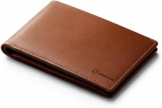 Leather Travel Wallet RFID - Slim Passport Holder for Men & Women - Fits Passport, Cards, SIMs, Pen & Boarding Pass - Secure Travel Document Organizer (Dark Brown)