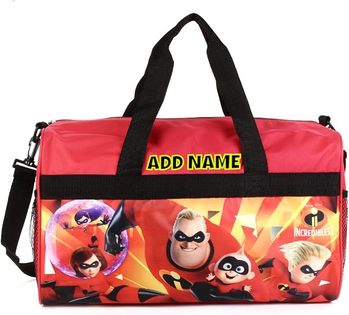 Personalized Licensed Kids Duffel Bag - The Incredibles