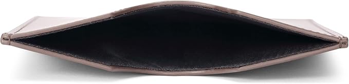 HISCOW Minimalist Passport Sleeve - Italian Calfskin (Brown)