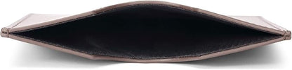 HISCOW Minimalist Passport Sleeve - Italian Calfskin (Brown)