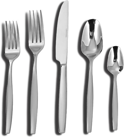 Silverware Set For 4, 20-Piece Flatware Set Cutlery Set,Premium Stainless Steel,Tableware Include Forks Knives Spoons for Kitchen, Home, Wedding, Party, Mirror Polished and Dishwasher Safe