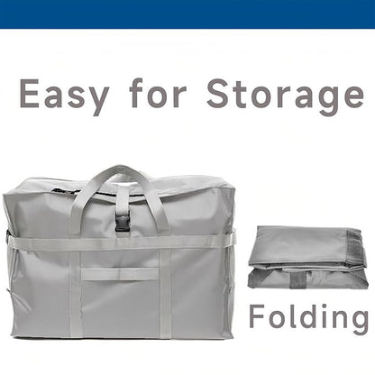 Arxus Large Duffel Bag, Waterproof Carry on Weekend Overnight Storage Bag over Luggage for Airline, Travel, Camping, Moving