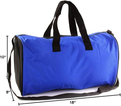 Personalized Kids 18 Inch Sport Duffel Bag With Custom Name & Text - Gymnastics