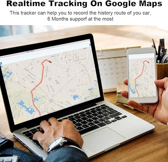 TKSTAR GPS Tracker for Vehicles Hidden Magnetic Real Time Car GPS Tracker Waterproof Tracking Device for Motorcycle Trucks with Anti Theft Alarm TK905