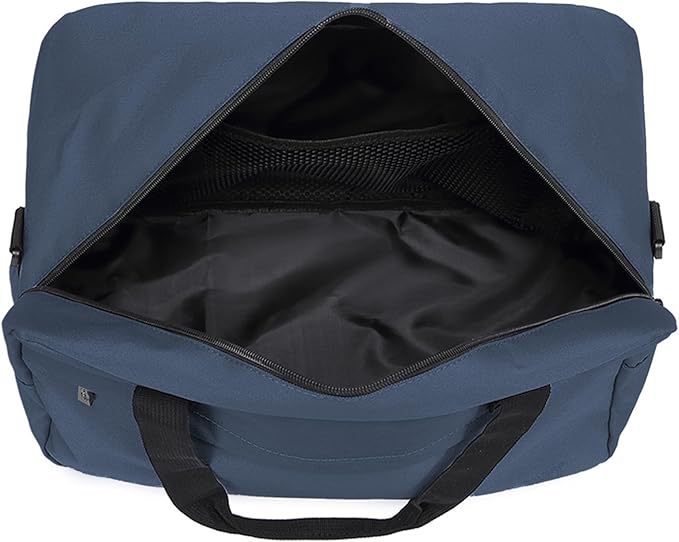 Kono Travel Duffel 20L Under Seat Carry-On Sports Tote Gym Weekender Overnight Bag - 15.75"x9.84"x7.87" Navy