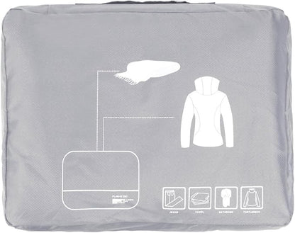 Packing Cubes Set Travel Luggage Organizers Suitcase Lightweight Accessories