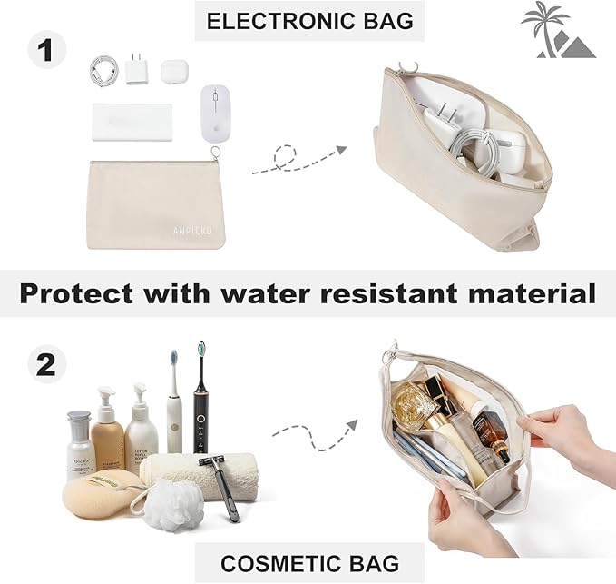 Travel Packing Cube Luggage Organizer - Travel Essential Accessory for Suitcase Lightweight Durable Toiletry Cosmetic Laundry Shoe Compression Carry on Storage Large Bag 10 set