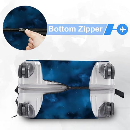 ANNA QUEEN Travel Luggage Cover Suitcase Protector Suitcase Cover Anti-Scratch,Stretchable Luggage Travel Bag Cover Washable