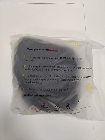 ZOMAKE Ultra Lightweight Packable Backpack 25L - Foldable Hiking Backpacks Water Resistant Small Folding Daypack for Travel(Navy Blue)