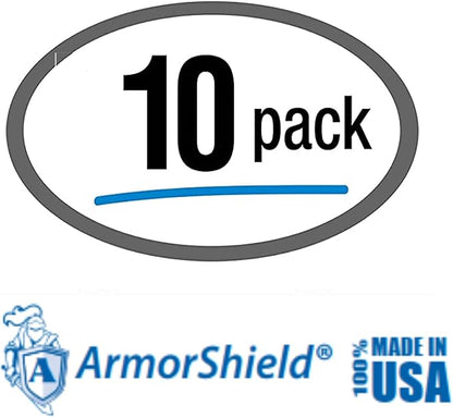 Semper Paratus Gear TYVEK Credit Card Sleeves Protectors 100% MADE IN USA - For Travel wallet or purse. RFID Blocking 13.56 Blank White SPG-TYVEK-RFID-CCP Semper Paratus