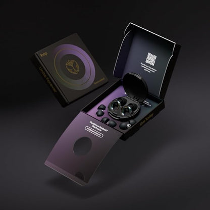 Tomorrowland x Loop Experience 2 Earplugs – Stylish Hearing Protection for Concerts & Festivals, Live Music, Nightlife & Musicians – 17dB Noise Reduction Ear Plugs (High-Fidelity) – Limited Edition