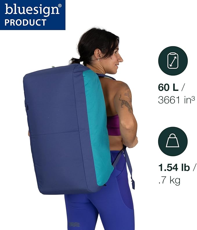 Osprey Daylite Duffel Backpack - Convertible Everyday Duffel Bag for Gym, Commute, and Travel