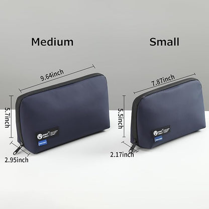 RIGHT AWAY Electronic Organizer,Waterproof Travel Accessories Storage, Tech Pouch for Cord, Power bank, Airpods, Daily Items