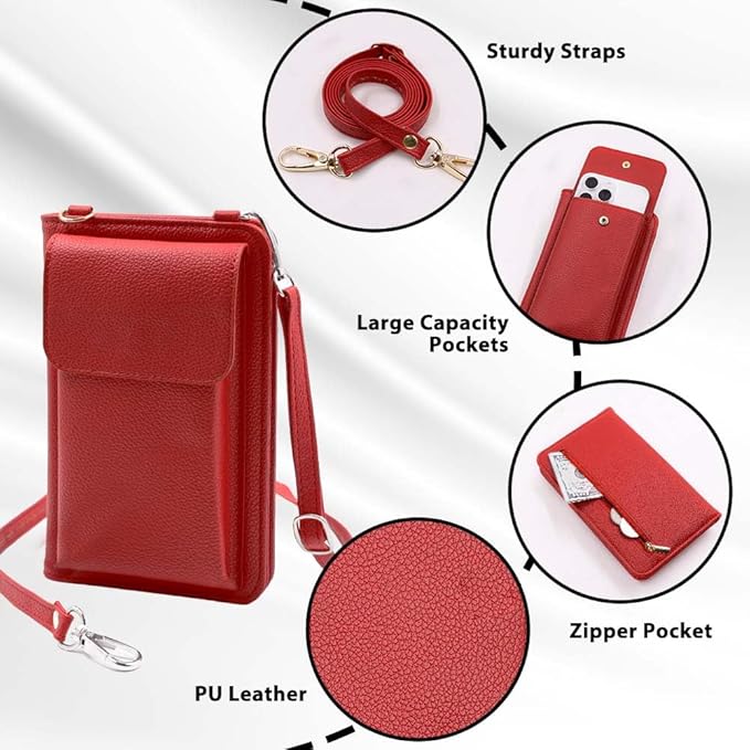 Passport Holder for Travel，Passport Holder & Neck Wallet with RFID Blocking,Hidden Neck Pouch for Travel- Holds Passports, Cards, Tickets, ID, Cash