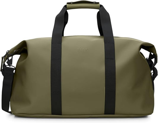 RAINS Regular Weekend Bag - Waterproof Travel Duffel for Men and Women - Duffle with Coated Zip, Adjustable Strap