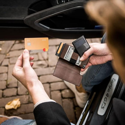 Ekster Parliament ('18 Collection) - Slim Leather Wallet - RFID Blocking - Quick Card Access