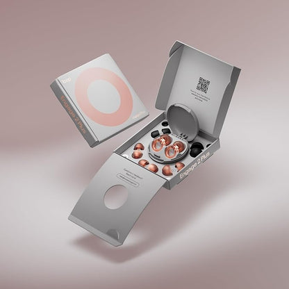 Loop Engage 2 Plus Earplugs – Everyday Noise Relief with Clear Speech for Social Gatherings, Work, Conversation, Parenting & Noise Sensitivity – 16 dB Noise Reduction + Mute for Extra Coverage, Rose