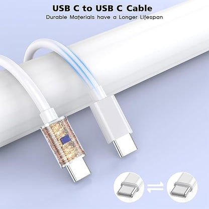 iPhone 16/15 Charger Fast Charging 20W USB Type C Charger Block 3Pack C Chargers Fast Charging Cord 10FT Long Charger Cable for iPhone16/16 Plus/16 Pro/16 Pro Max,iPhone 15,iPad Pro 12.9"/11",iPad Air