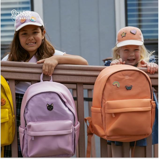 Parker Kids Backpack | Tear-Resistant & Comfortable School & Travel Backpack for Kids with Patch Customization